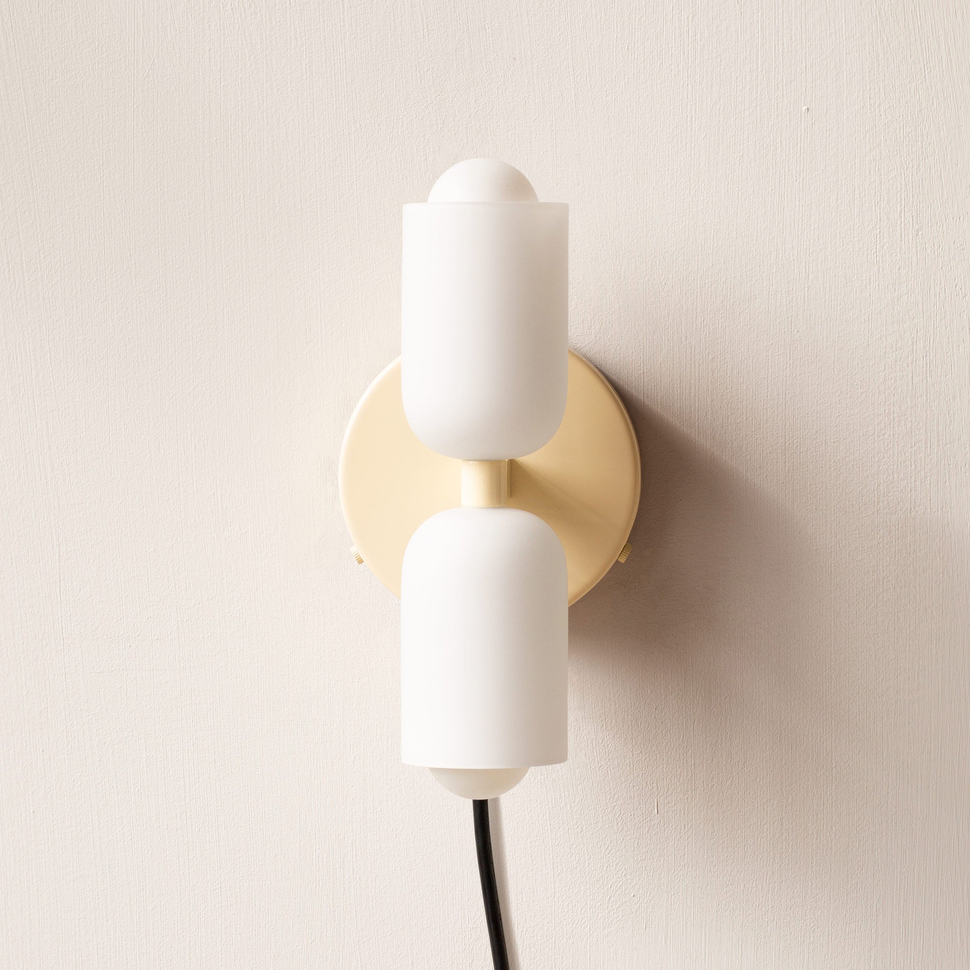 Up Down Wall Light Modern LED Wall Sconce with Acrylic Shades