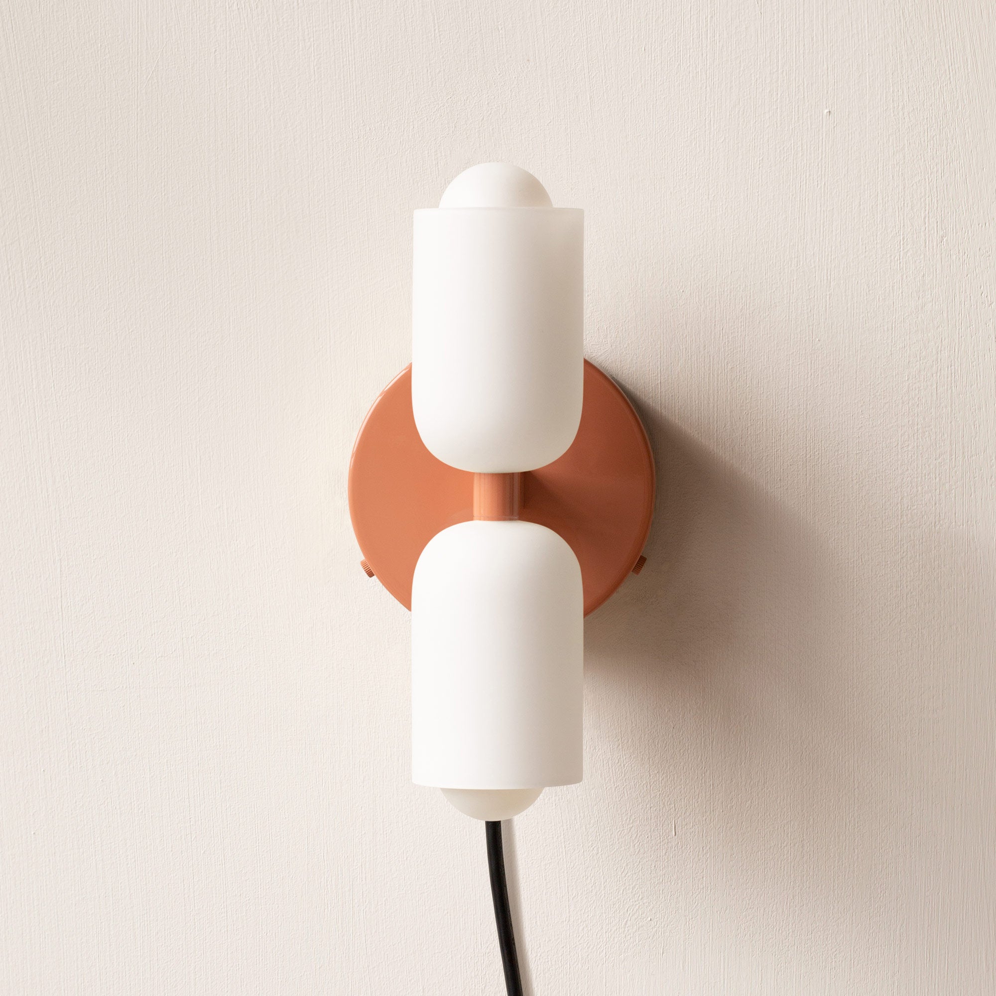 Up Down Wall Light Modern LED Wall Sconce with Acrylic Shades