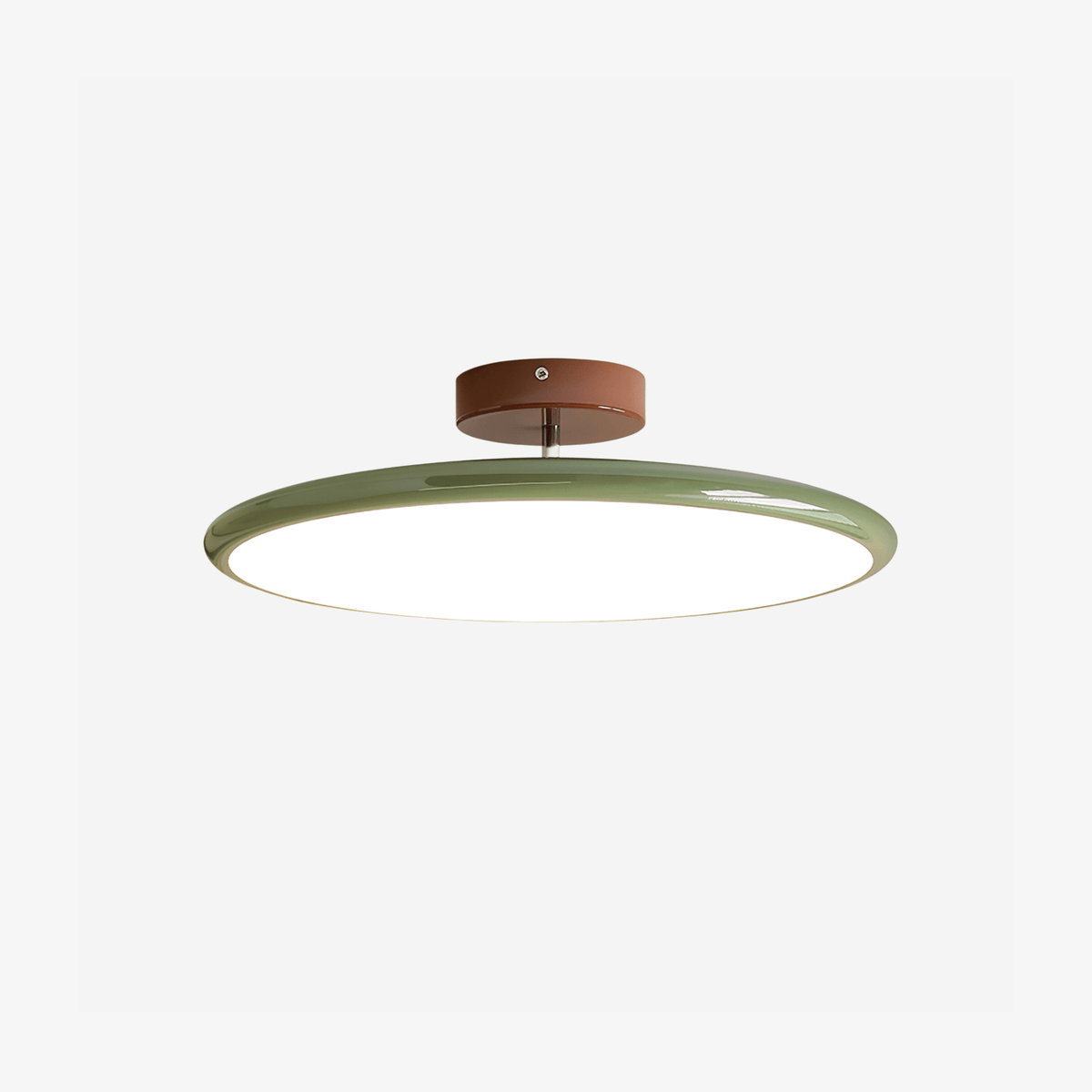 Auroradrift | Modern LED Ceiling Lamp with 270° Swivel Shade | Light for Sloped Ceilings