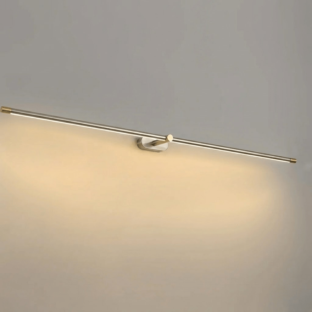 Lumenora | Cordless Linear Wall Lamp with USB Rechargeable Battery and Touch Dimmer