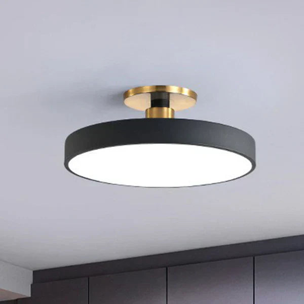 Minimalist Round LED Ceiling Light Nordic Flush Mount Lamp