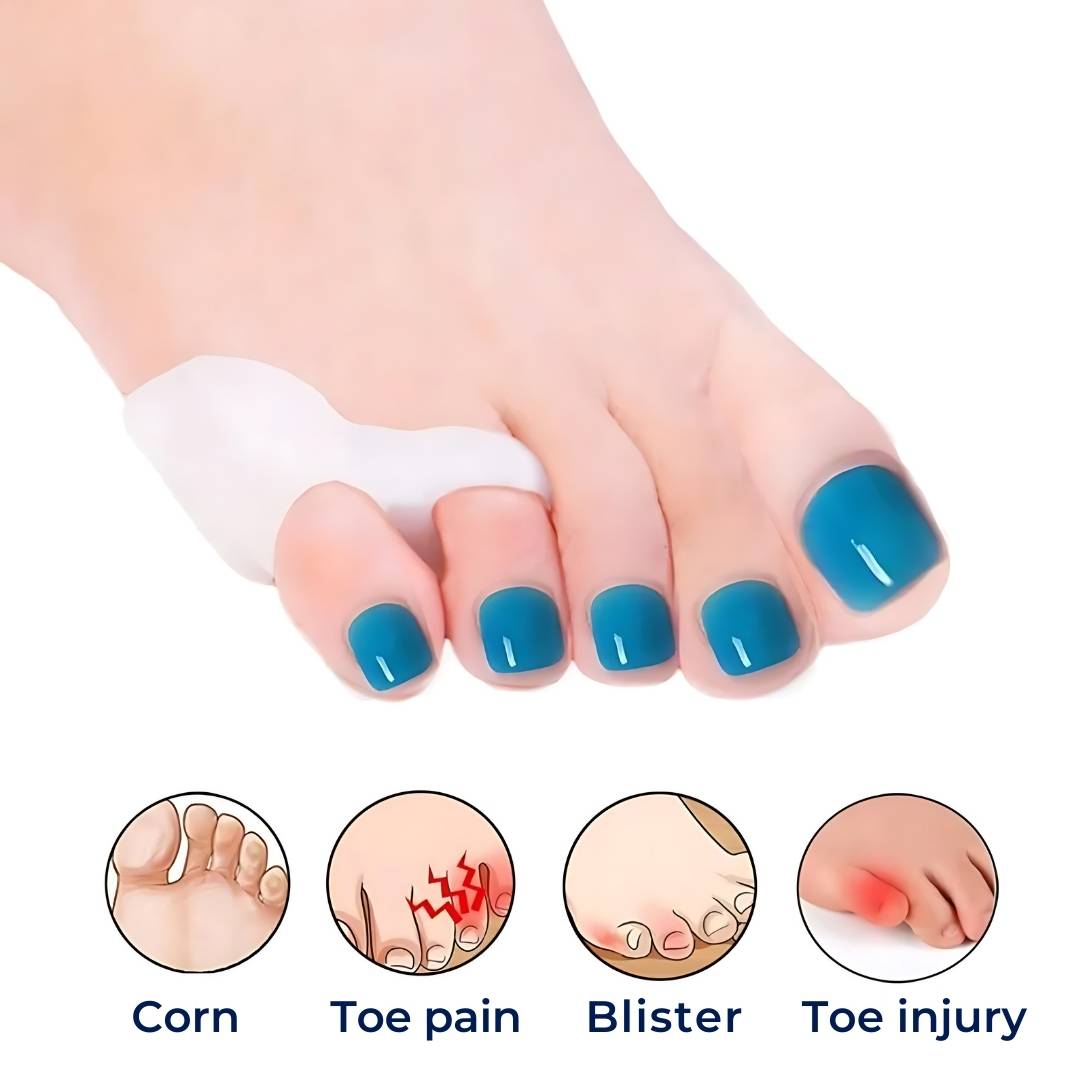 Toevana | Orthopedic Toe Spacers with Breathable Comfort Fit | Daily Use for Little Toes