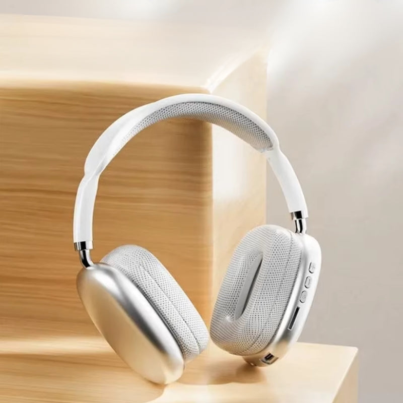 Wireless Noise Cancelling Over Ear Headphones with Microphone