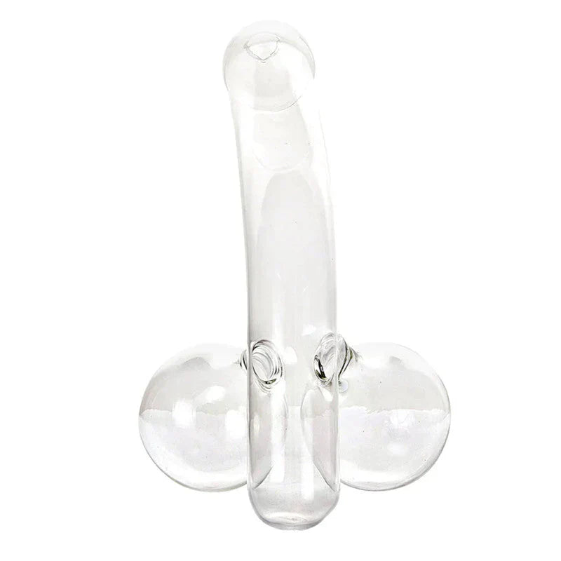 Novelty Glass Whiskey Decanter Funny Bar Carafe Party Gift Lead Free