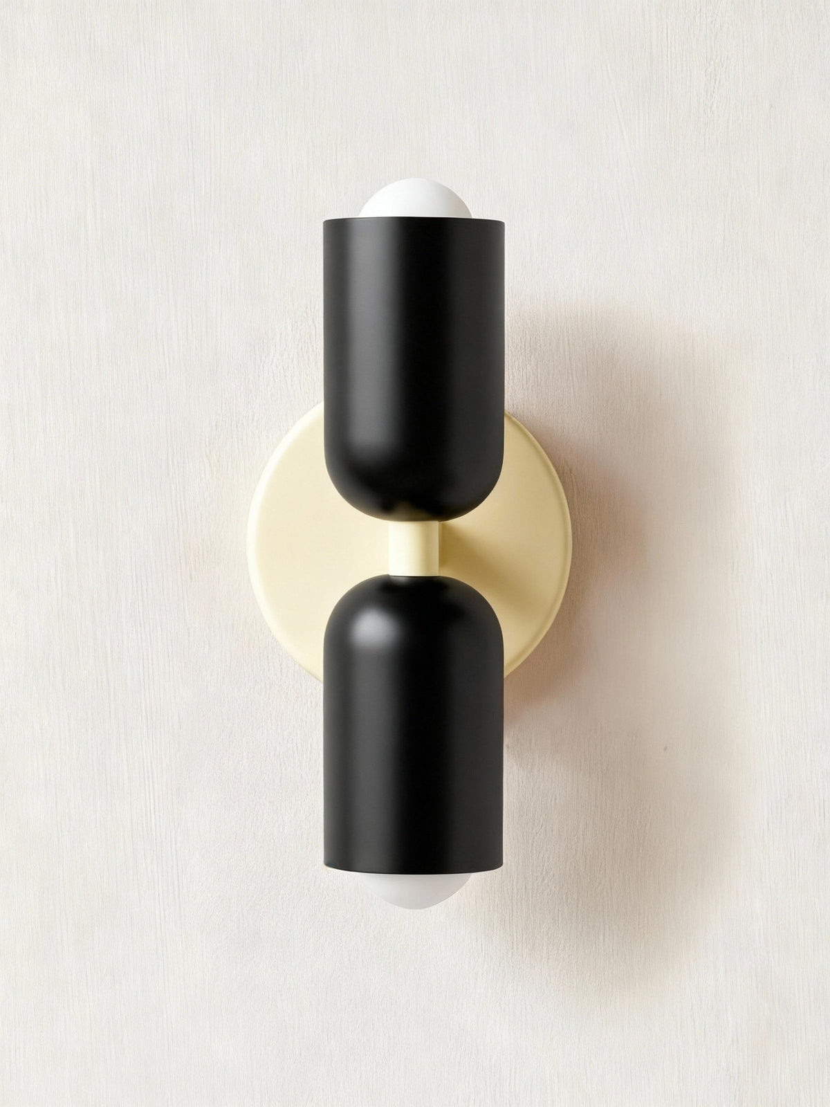 Colorful Modern Wall Sconce with Hand-Blown Glass Shade