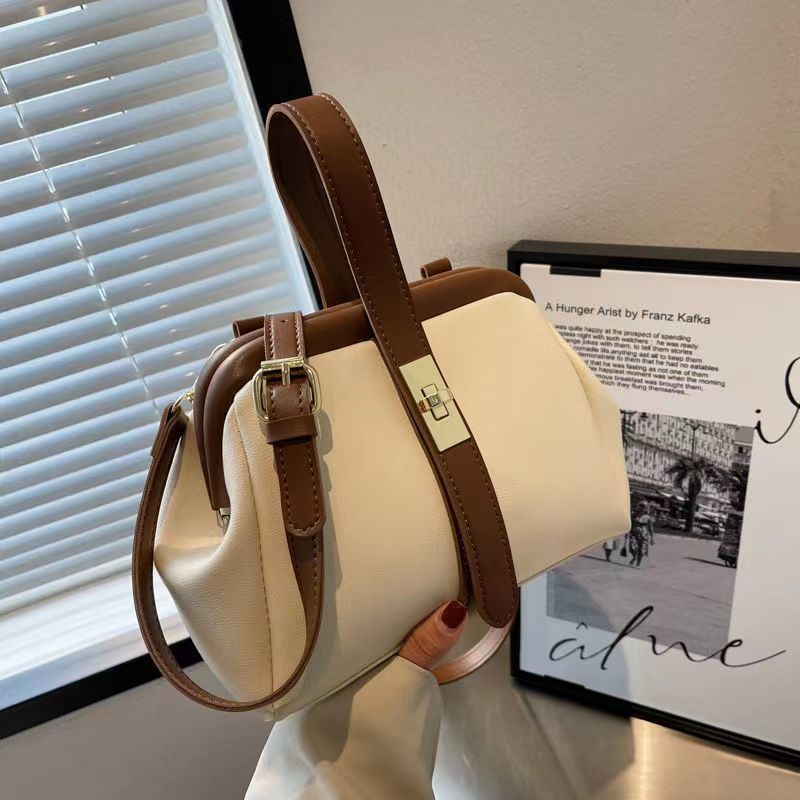 Adjustable Strap Crossbody Bag with Handle Everyday Shoulder Bag