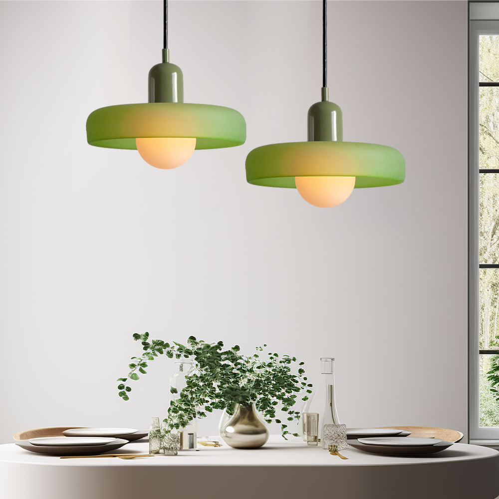 Two Tone Coastal Pendant Light LED Ceiling Hanging Lamp