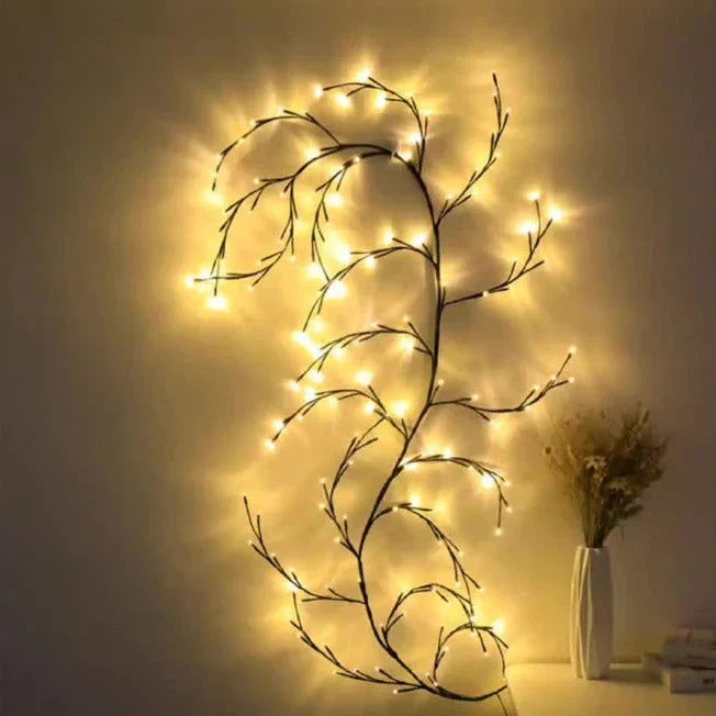 Willow Vine LED Decorative Branch Light Indoor Wall Decor Lamp