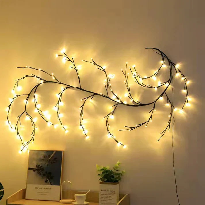 Willow Vine LED Decorative Branch Light Indoor Wall Decor Lamp