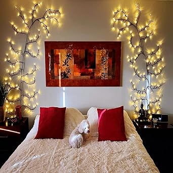 Willow Vine LED Decorative Branch Light Indoor Wall Decor Lamp
