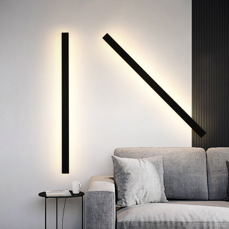 Linear LED Outdoor Wall Light Minimalist Exterior Wall Lamp