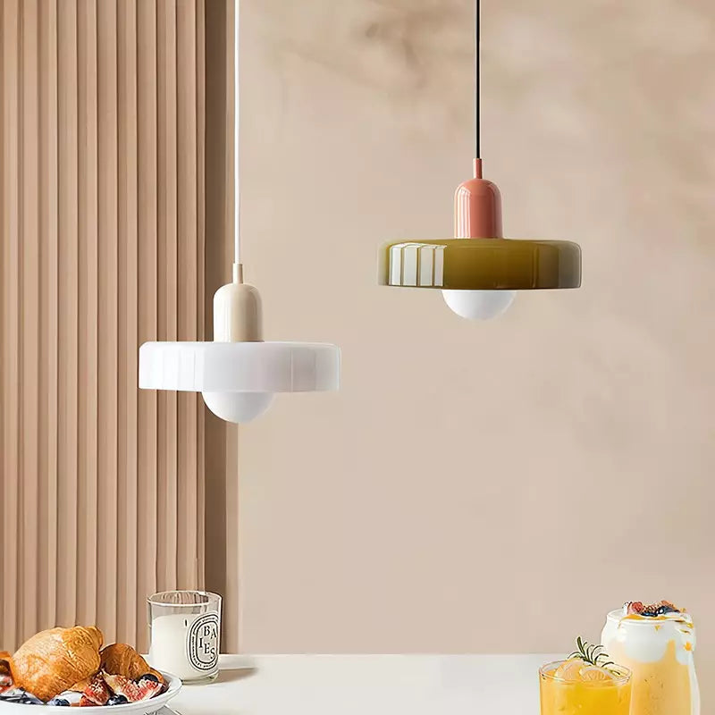 Two Tone Coastal Pendant Light LED Ceiling Hanging Lamp