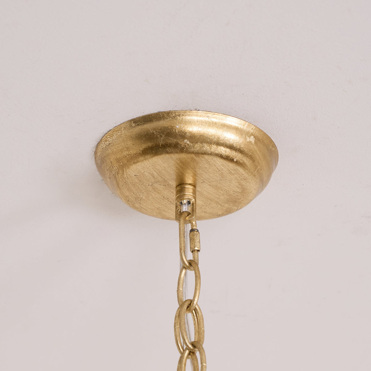 Aviary Series | Iron Lantern Pendant Light with Bird & Leaf Detail for Dining Room