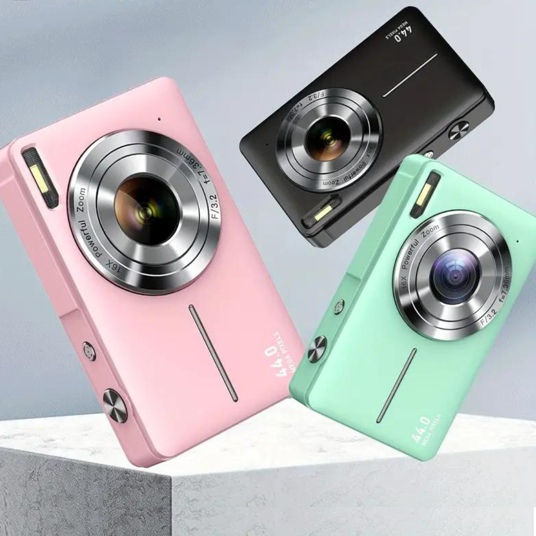 Vintage Digital Camera 1080P Compact Retro Camera with Screen