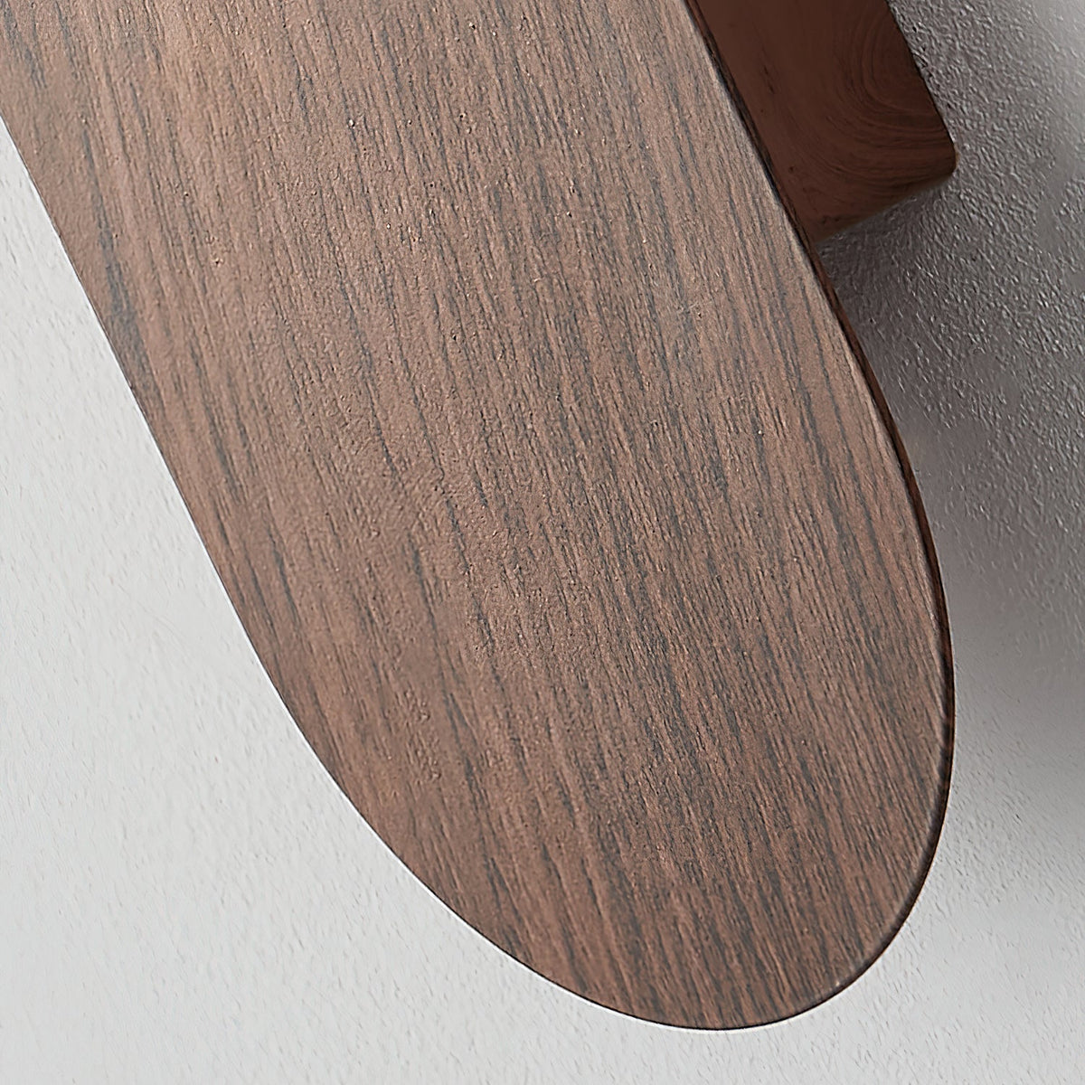 Aspen | Wood Finish Wall Sconce with Frosted Glass Globe, Dimmable Wall Lamp for Bedside
