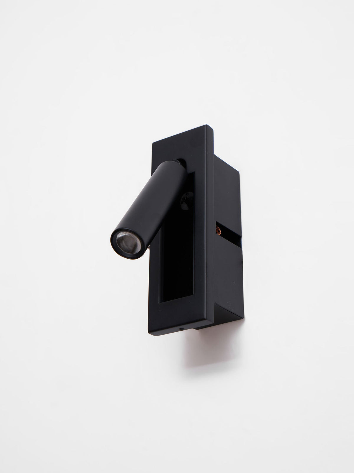 Nocturnis | Recessed LED Bedside Sconce with Adjustable Head | Reading Light for Bedroom