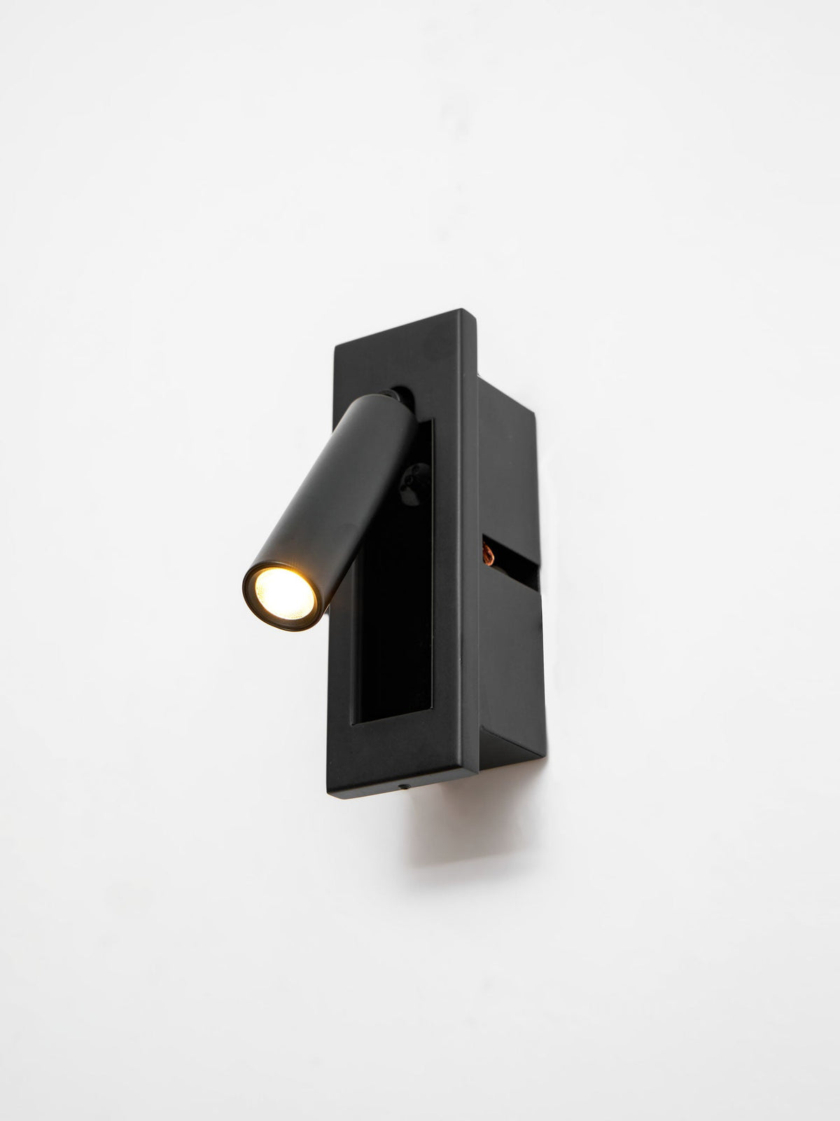 Nocturnis | Recessed LED Bedside Sconce with Adjustable Head | Reading Light for Bedroom