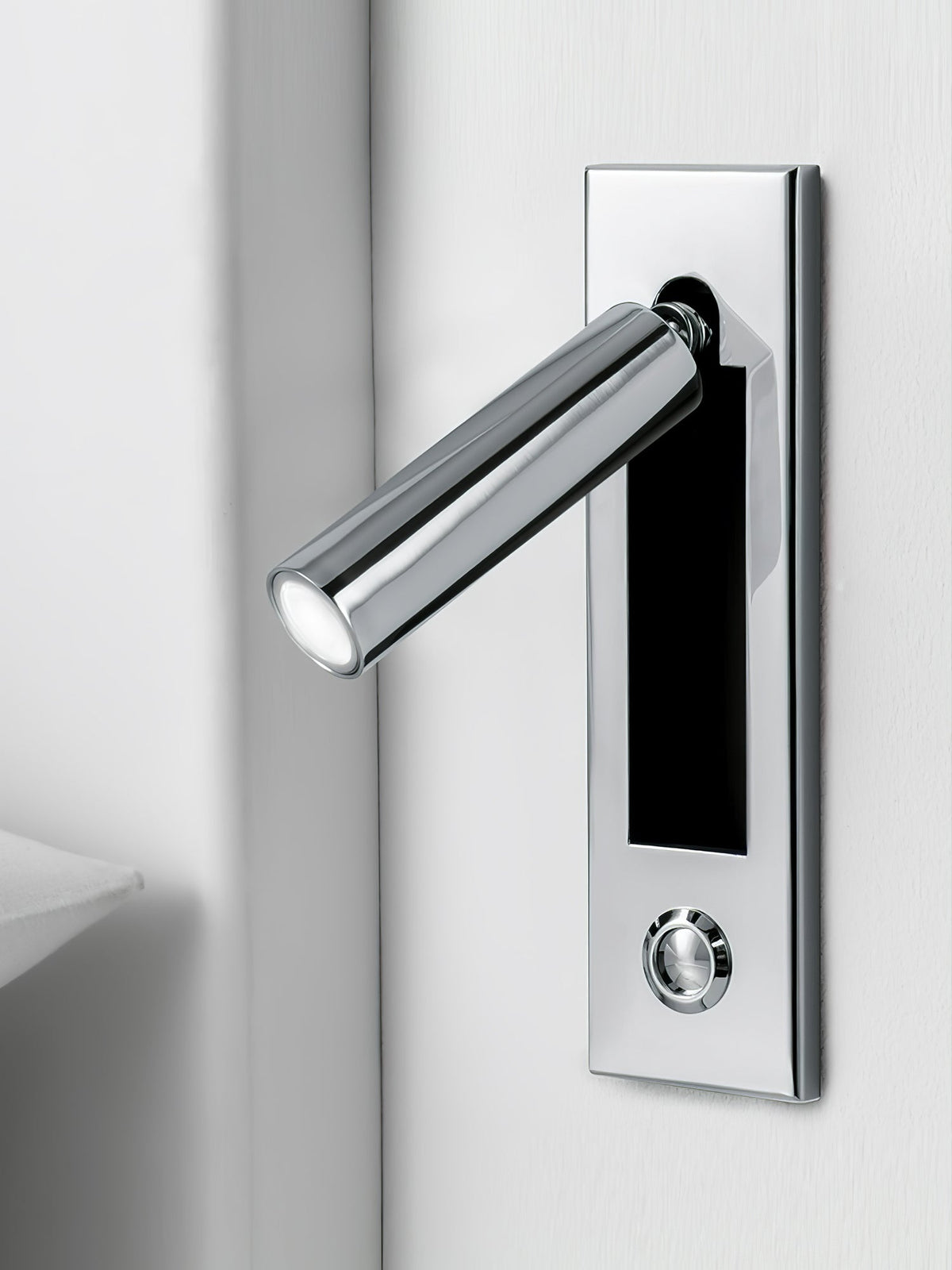 Nocturnis | Recessed LED Bedside Sconce with Adjustable Head | Reading Light for Bedroom