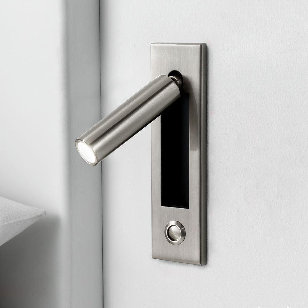Embedded LED Wall Sconce Bedside Reading Light Modern Wall Lamp