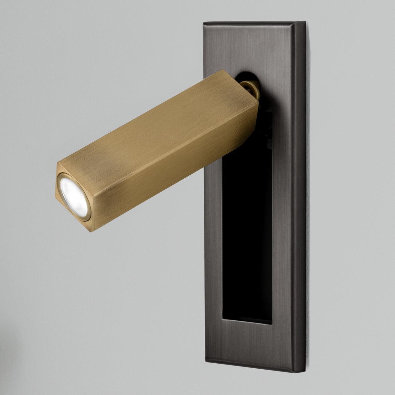 Embedded LED Wall Sconce Bedside Reading Light Modern Wall Lamp