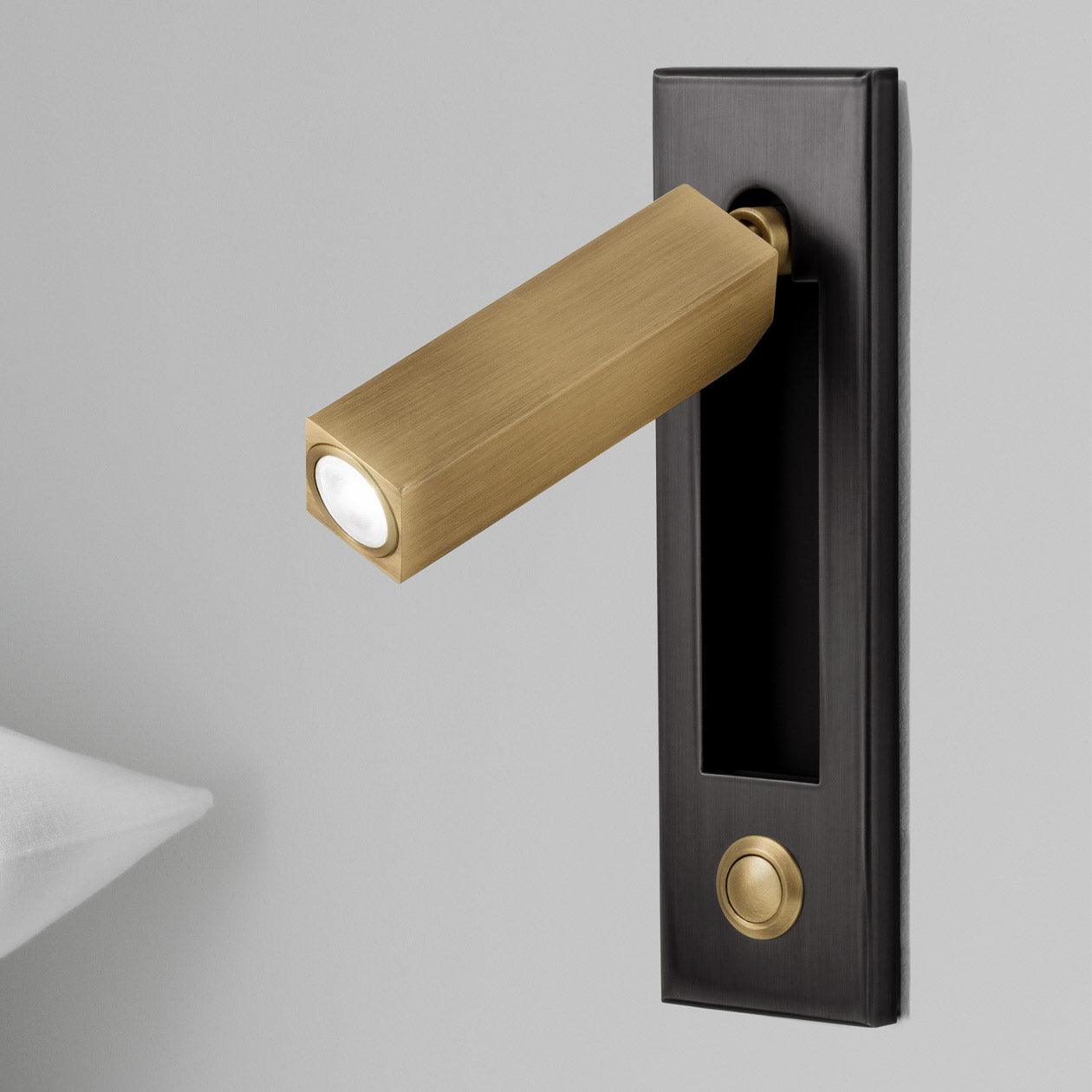 Embedded LED Wall Sconce Bedside Reading Light Modern Wall Lamp
