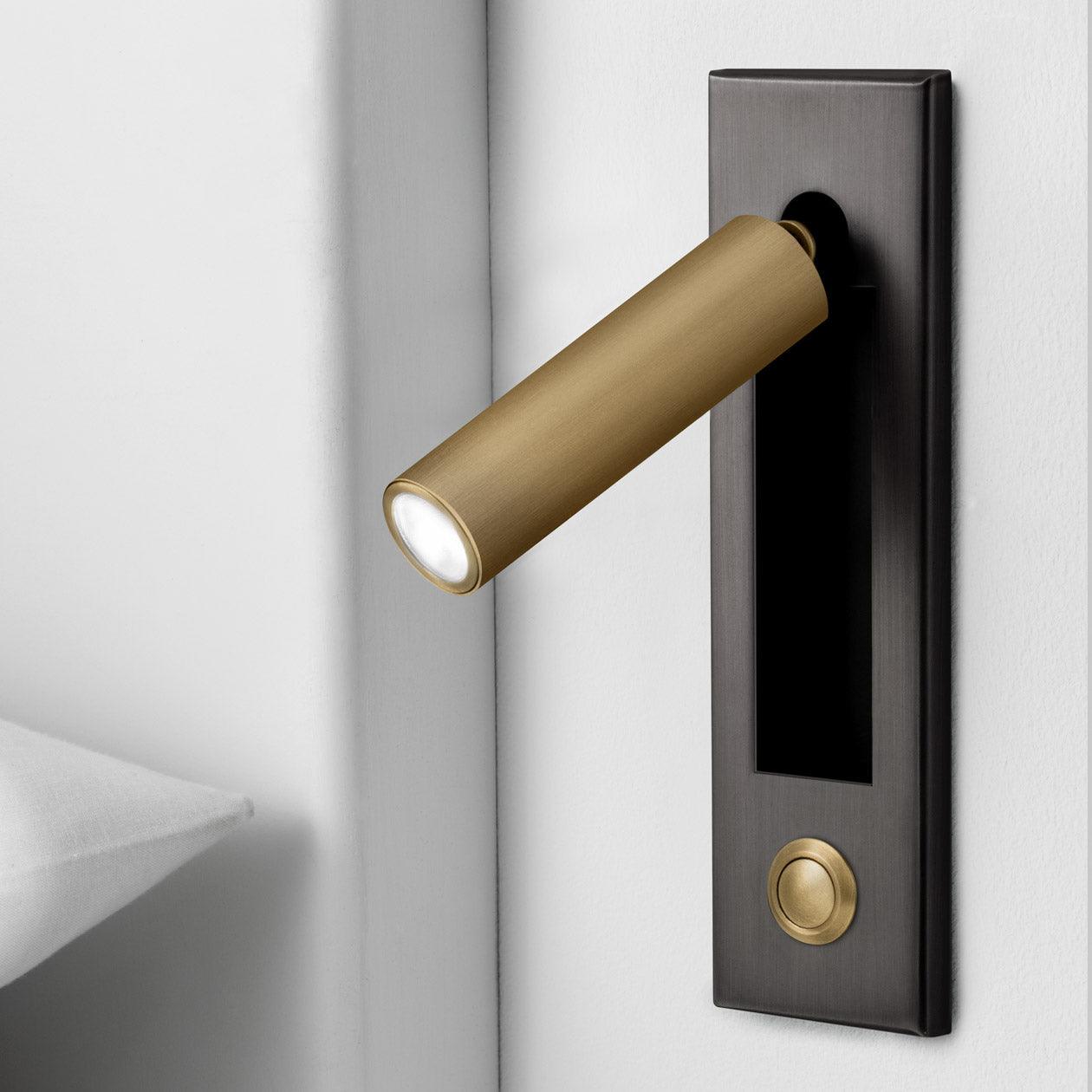 Embedded LED Wall Sconce Bedside Reading Light Modern Wall Lamp