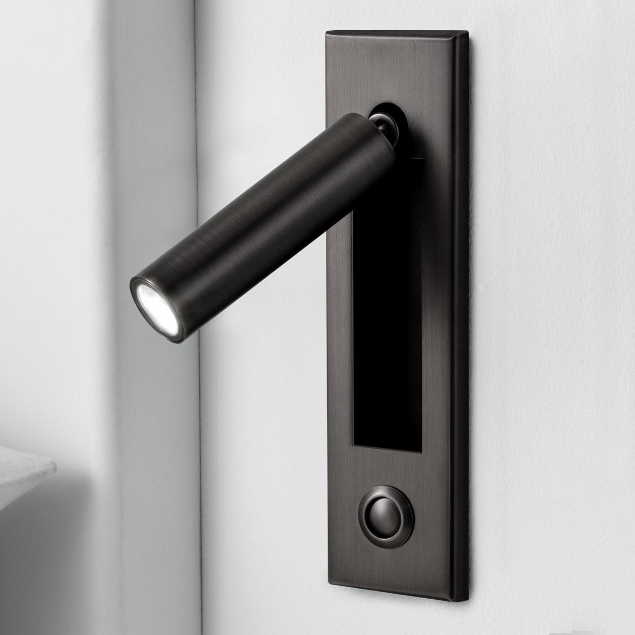 Embedded LED Wall Sconce Bedside Reading Light Modern Wall Lamp
