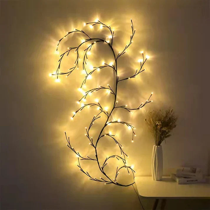 Willow Vine LED Decorative Branch Light Indoor Wall Decor Lamp