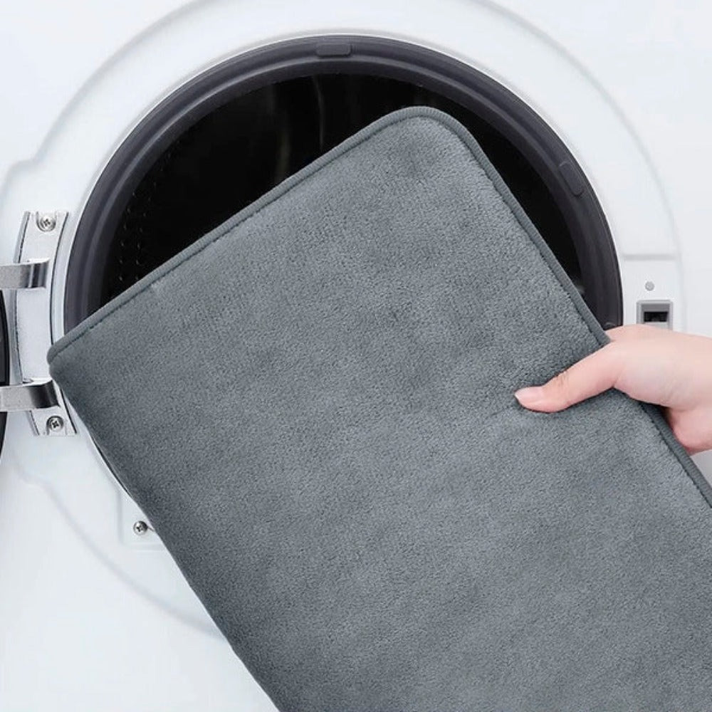Memory Foam Non Slip Bath Mat Soft Bathroom Floor Rug Washable