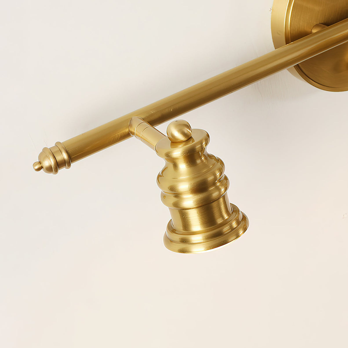 Vantage Series | Brass Linear Spotlight Bar with MR16 LED Heads for Vanity Lighting