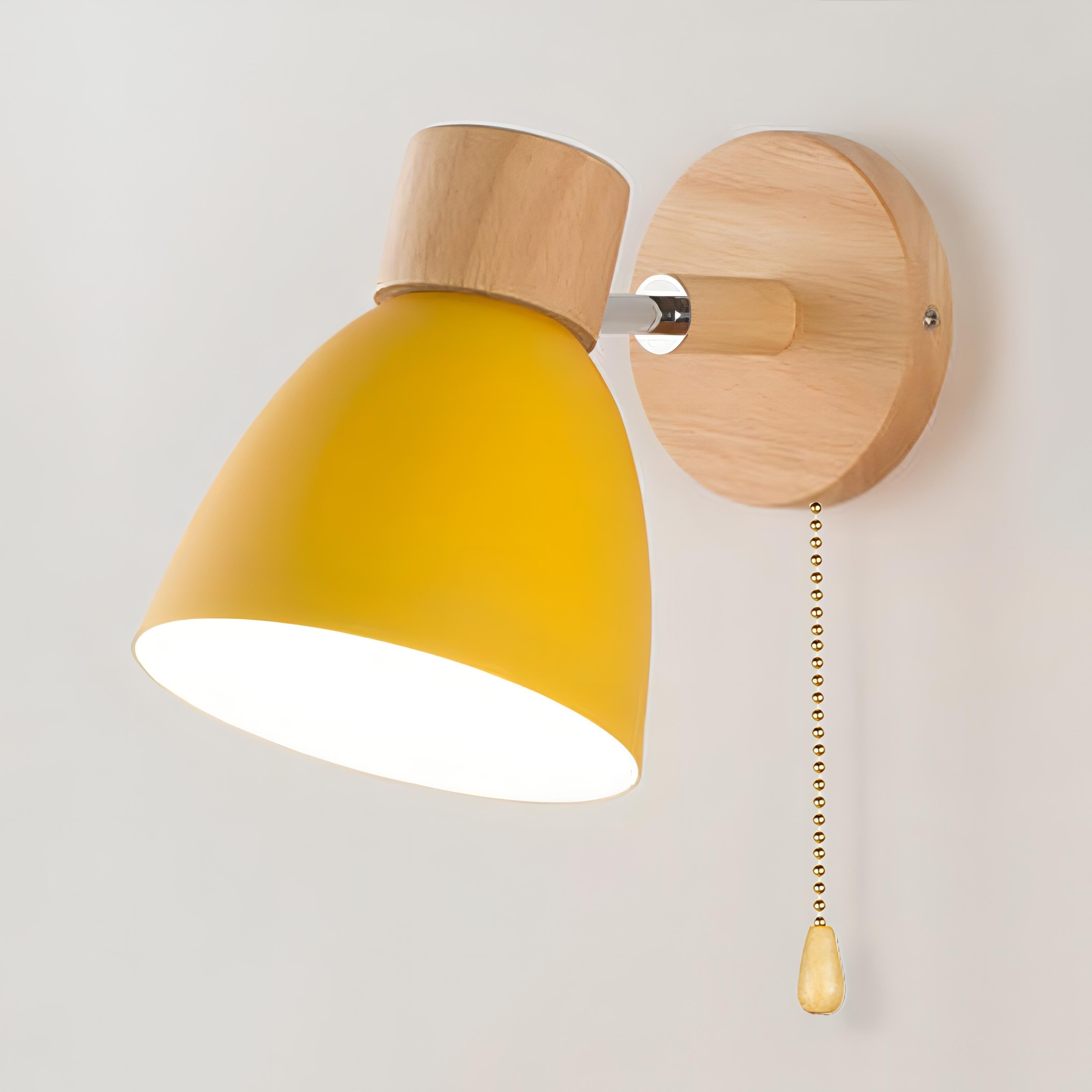 Minimalist Wall Light with Pull Chain LED Wall Lamp