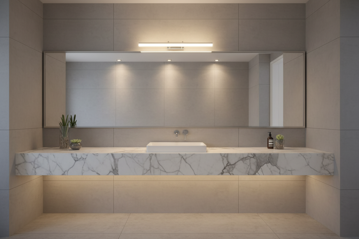 SlimShine Waterproof LED Wall Light IP65 Bathroom Mirror Lamp