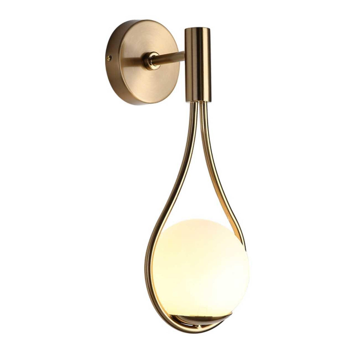 Modern Nordic Metal Wall Sconce with Dimmable LED | Minimalist Wall Light