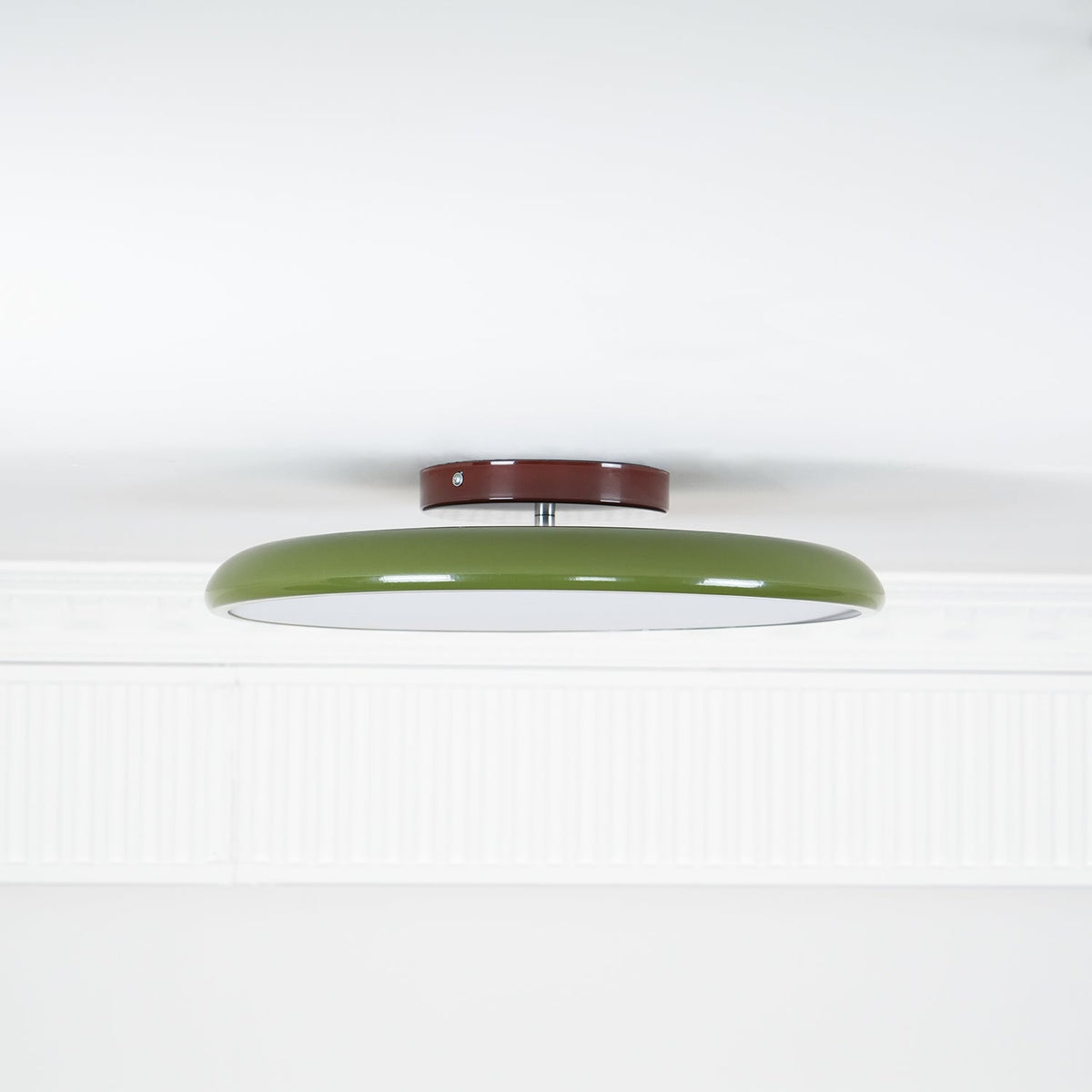 Auroradrift | Modern LED Ceiling Lamp with 270° Swivel Shade | Light for Sloped Ceilings