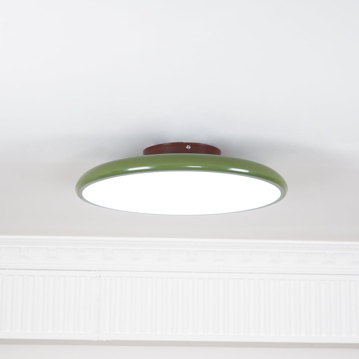Auroradrift | Modern LED Ceiling Lamp with 270° Swivel Shade | Light for Sloped Ceilings