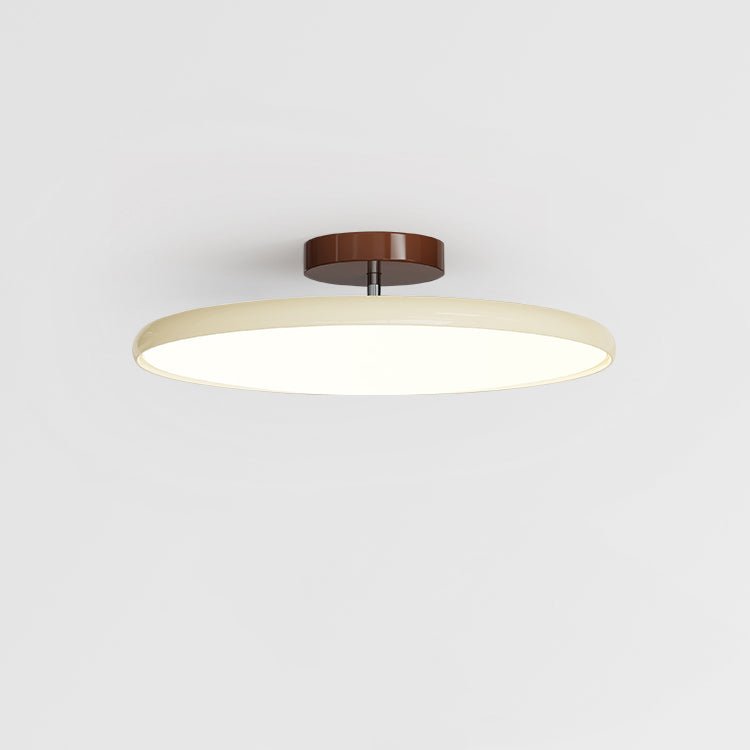 Auroradrift | Modern LED Ceiling Lamp with 270° Swivel Shade | Light for Sloped Ceilings
