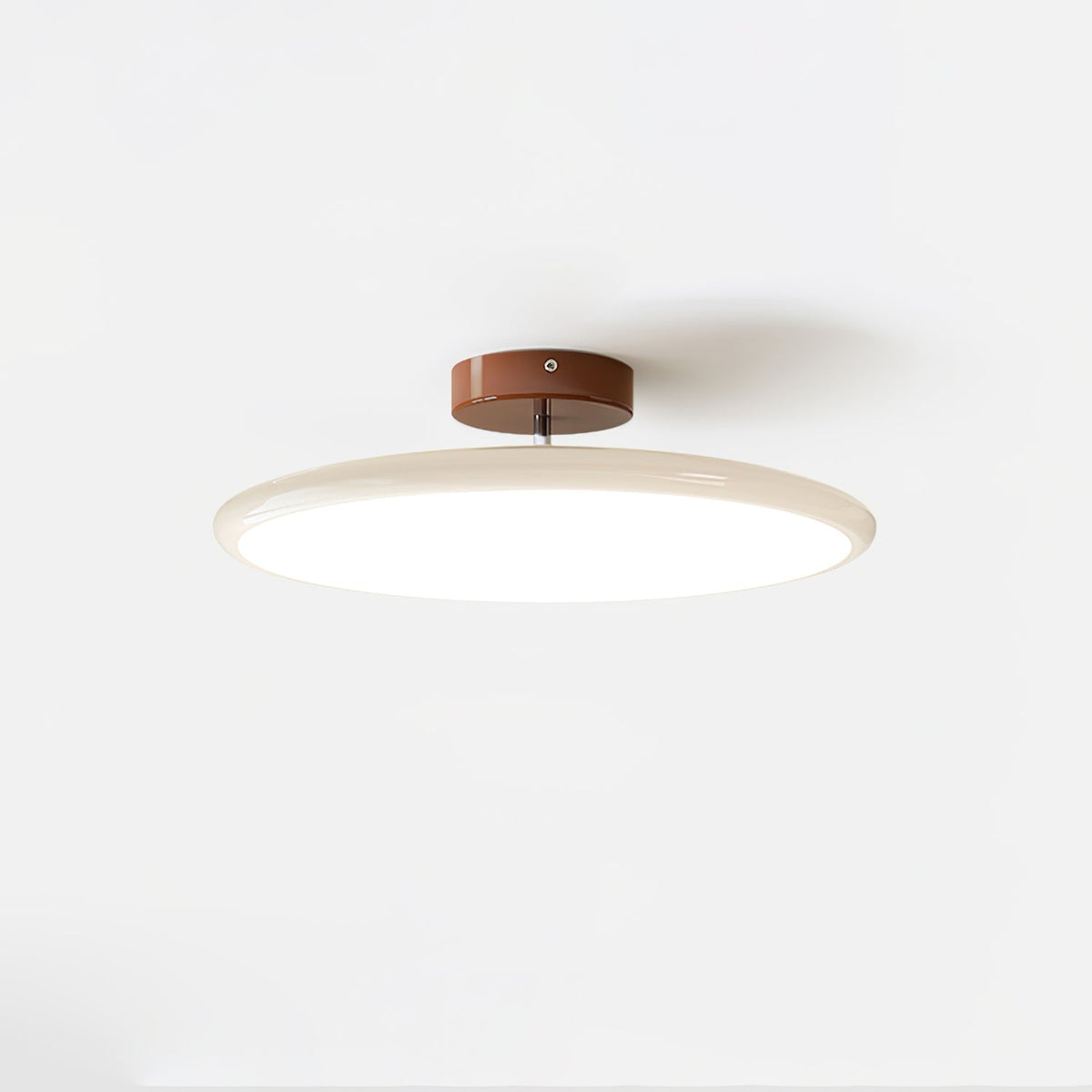 Auroradrift | Modern LED Ceiling Lamp with 270° Swivel Shade | Light for Sloped Ceilings
