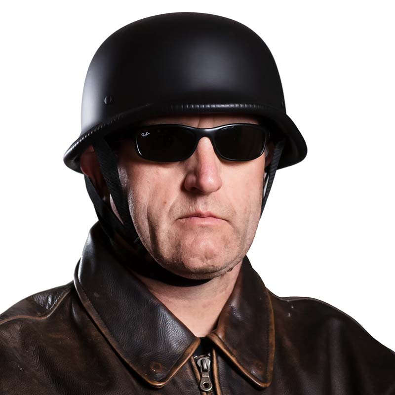 Motorcycle Half Helmet DOT ECE Approved Vintage Style Open Face Helmet