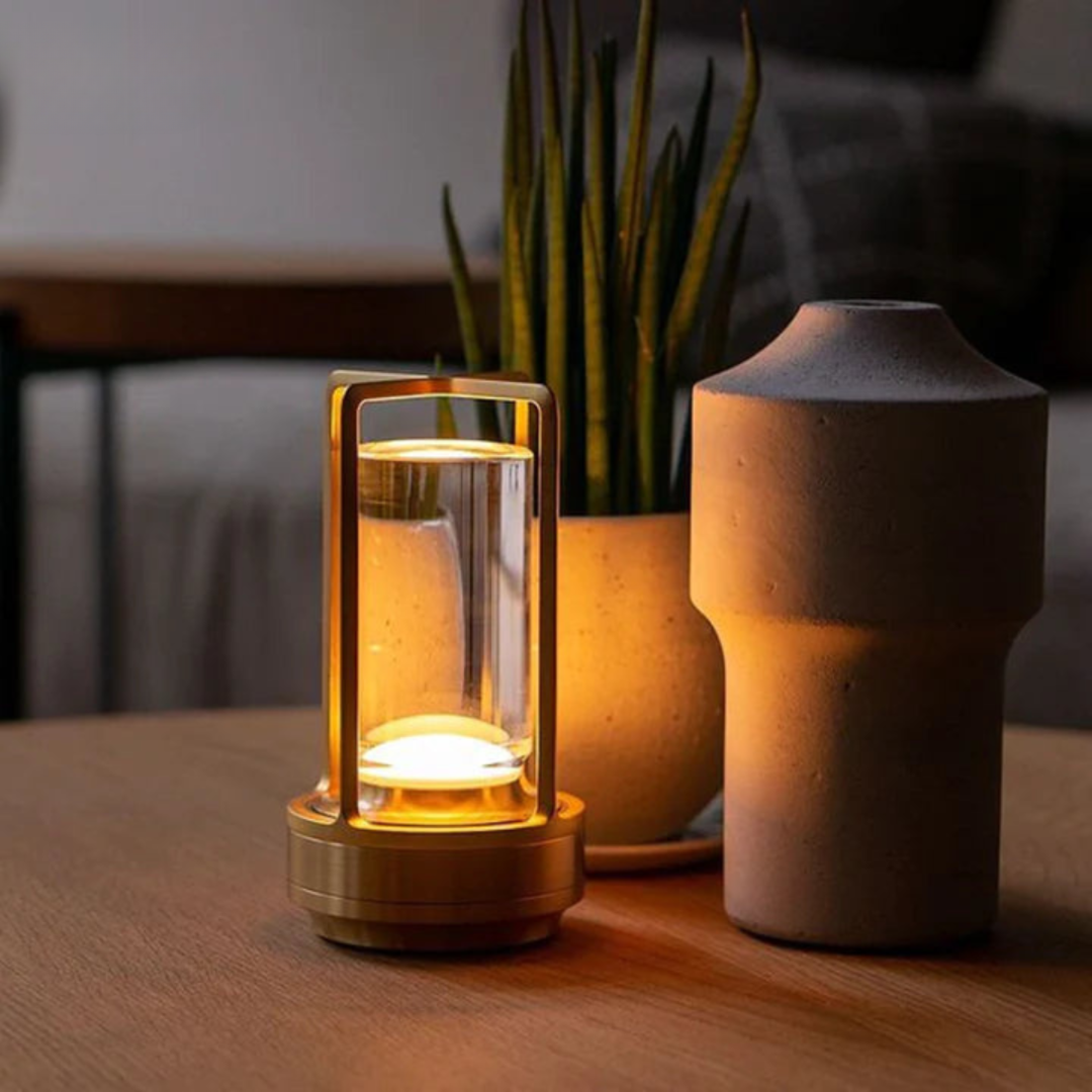 Scandinavian Wireless LED Table Lamp Rechargeable Cordless Desk Light