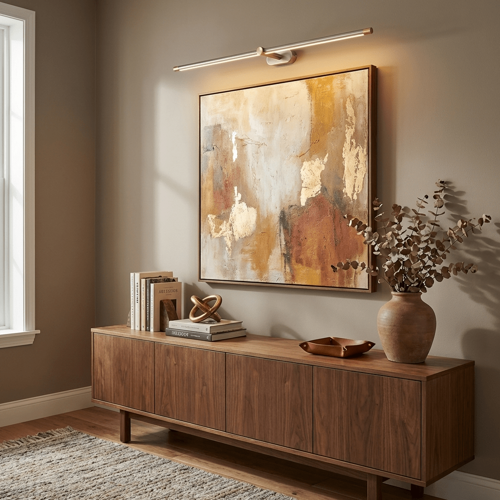Lumenora | Cordless Linear Wall Lamp with USB Rechargeable Battery and Touch Dimmer