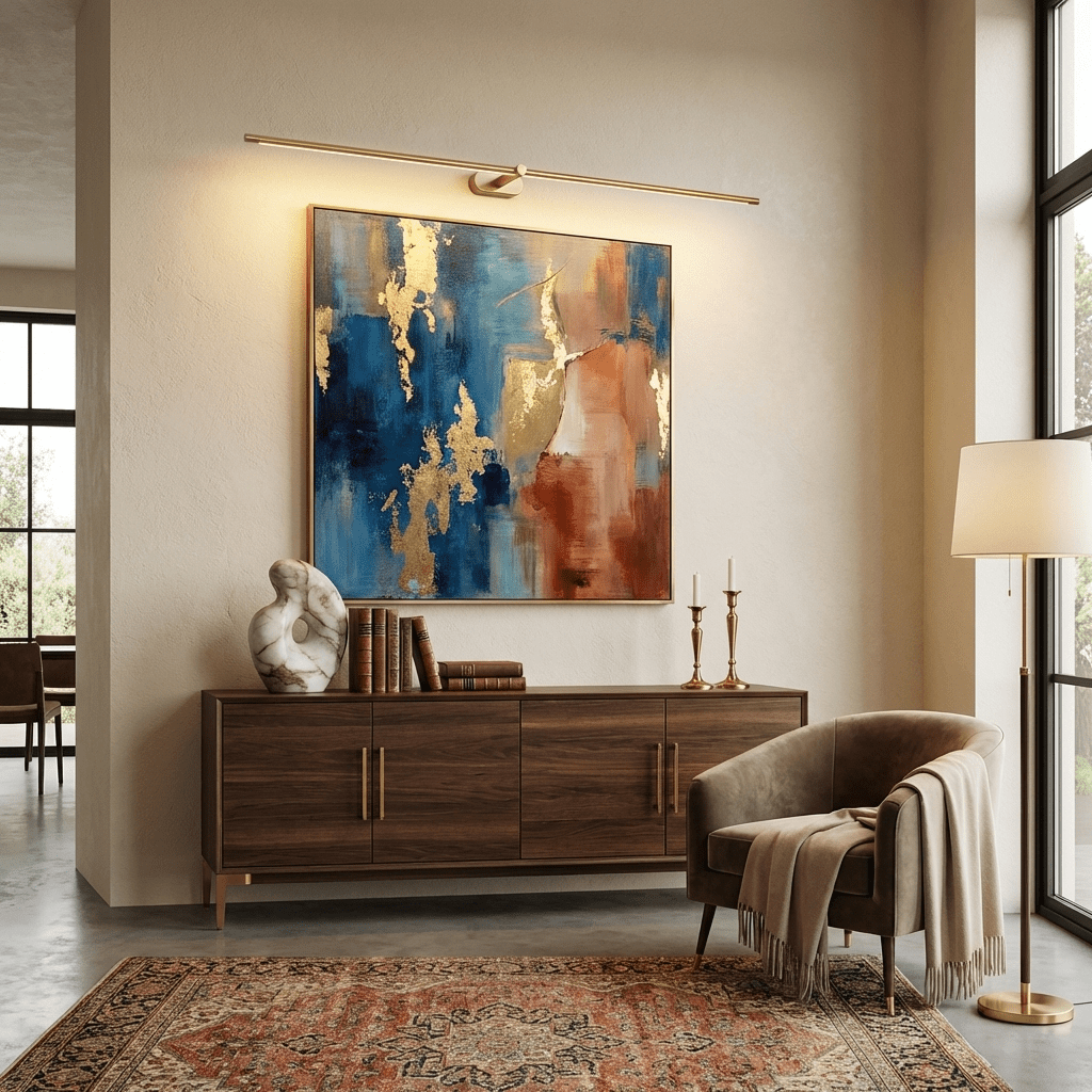 Lumenora | Cordless Linear Wall Lamp with USB Rechargeable Battery and Touch Dimmer