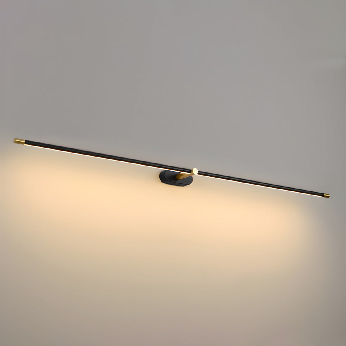 Lumenora | Cordless Linear Wall Lamp with USB Rechargeable Battery and Touch Dimmer