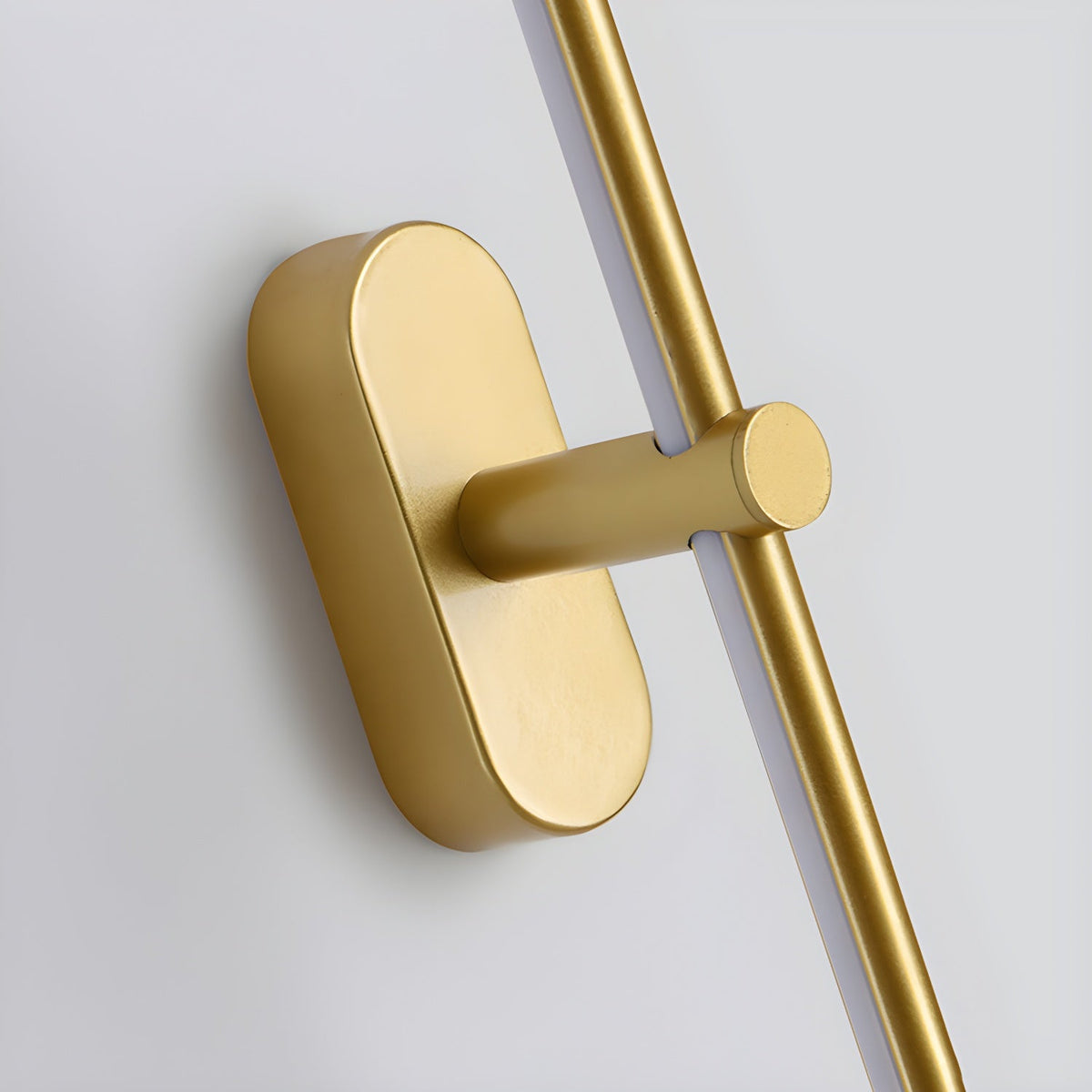 Linora | Linear LED Wall Sconce with Dimmable Warm Light | Metal Vanity Lamp for Mirrors