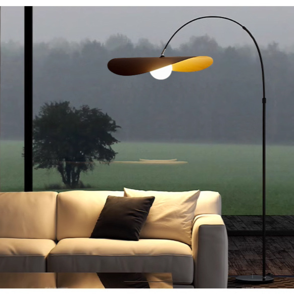 Wabi Sabi Floor Lamp Rustic LED Standing Lamp Natural Style