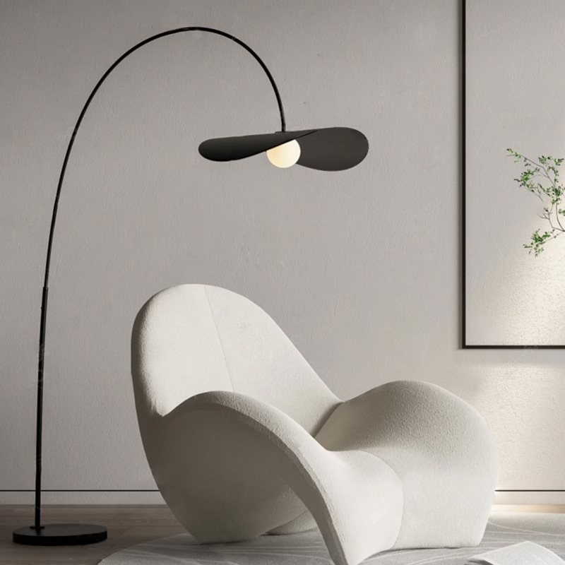 Wabi Sabi Floor Lamp Rustic LED Standing Lamp Natural Style