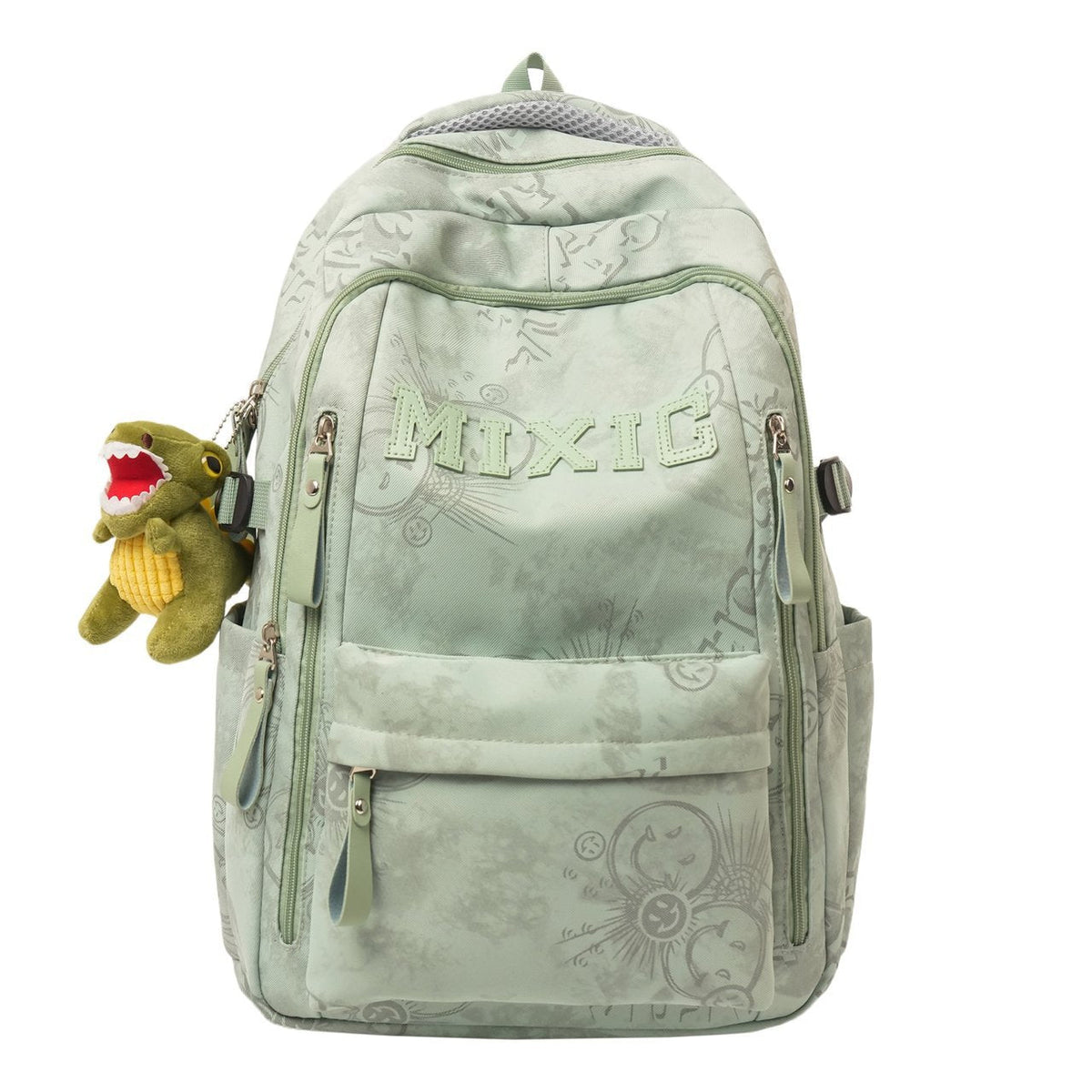 Urbana | Graphic Print School Backpack with Padded Straps | Unisex Daypack for Commuting