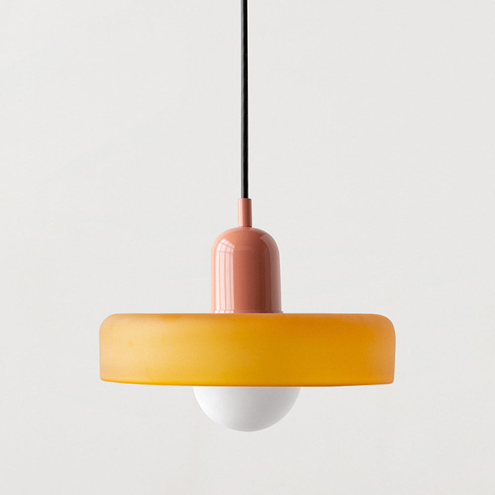 Two Tone Coastal Pendant Light LED Ceiling Hanging Lamp