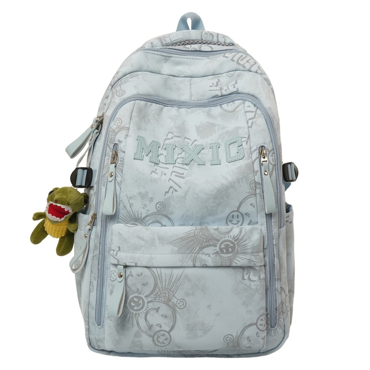 Urbana | Graphic Print School Backpack with Padded Straps | Unisex Daypack for Commuting