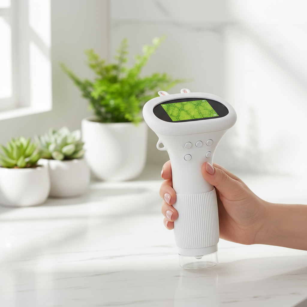 1000X Handheld Kids Microscope with 2.0” Screen – Portable STEM Science Toy