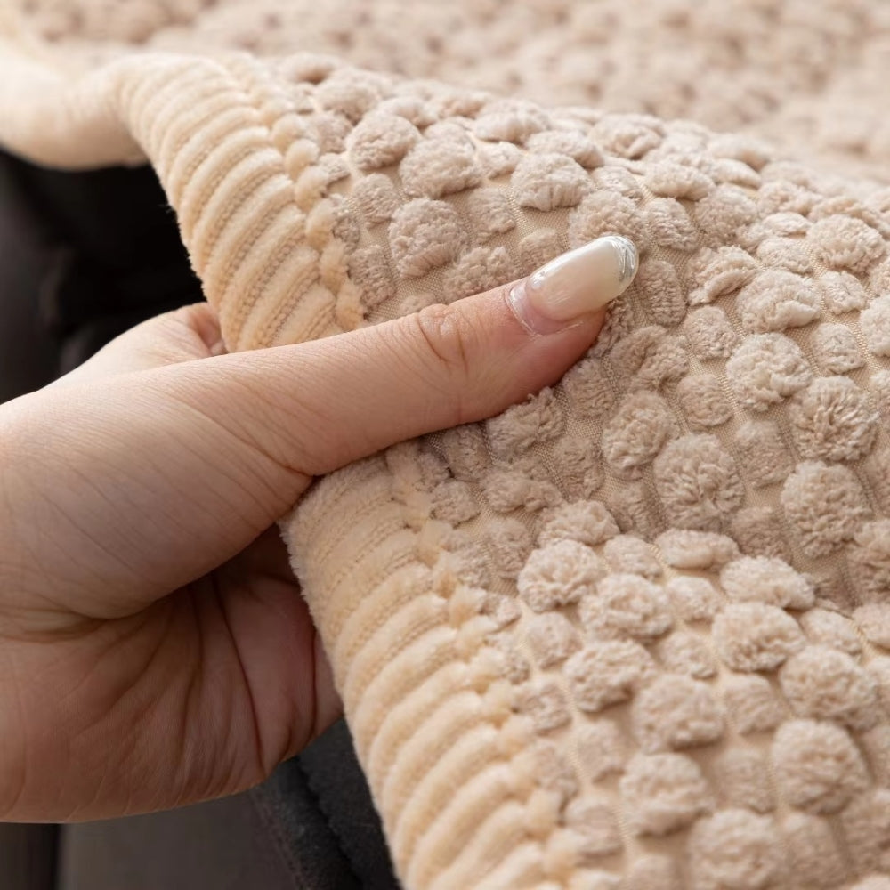 Knitted Non Slip Sofa Cover Washable Couch Protector